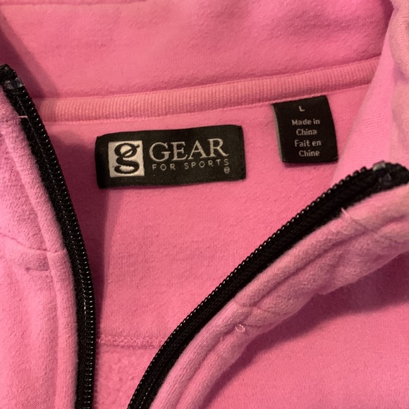 Michigan State AS NEW PALE PINK JACKET L - Picture 3 of 5